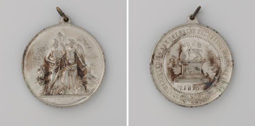 50th Anniversary of Dutch Independence and the Battle of Waterloo 1865