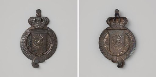 Carrying Sign on the Fiftieth Anniversary of Dutch Independence 1863