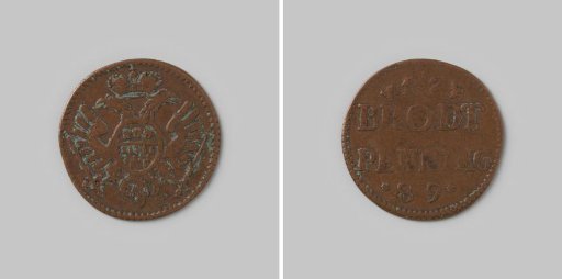 Bread Medal from Cologne 1789