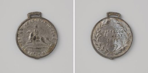 Fiftieth anniversary of the role of the Prince of Orange in the Battle of Waterloo 1815
