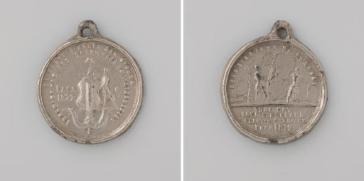Three-hundredth anniversary of the capture of Den Briel by the Sea Beggars 1872