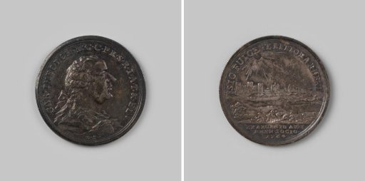 Medal from Bavaria made of Rhine silver, 1764