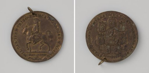 Elevation of William Charles Henry Friso of Orange to Stadtholder 1747