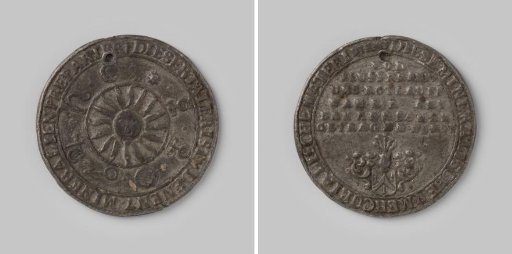 German alchemical medicinal amulet