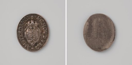 Admission medal for the Amsterdam Schouwburg