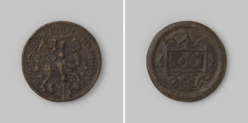 Civic Guard medal Middelburg St. George
