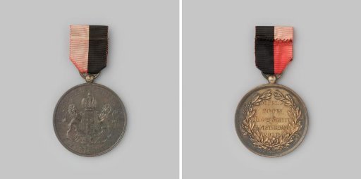 Prize medal of the Association 'De Schietschool' Amsterdam, third prize for the Regiment of Shooters Amsterdam