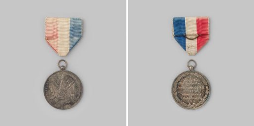 Prize medal of the Dutch Civic Guard Cadre Association 1888, first prize for Individual shooting