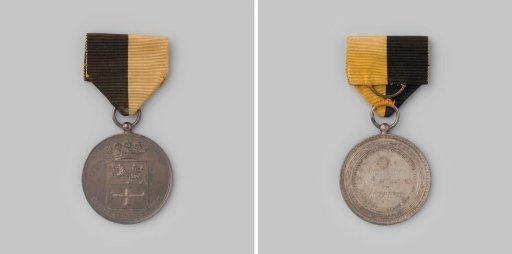 Prize medal of the Scherpschutters Vereeniging Gelria in Zutphen, 1891, second prize for shooting with Flobert cartridges