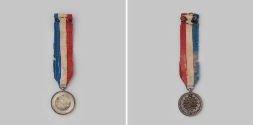 Commemorative medal offered by the fencing association Wilhelmina, association of non-commissioned officers of the militia in Amsterdam
