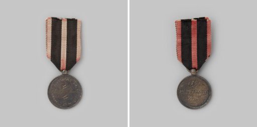 Commemorative badge for members of the board of the Society Eensgezindheid of non-commissioned officers in Amsterdam