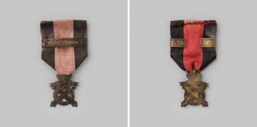 Badge of the Association of Non-Commissioned Officers of the Artillery Civic Guard in Amsterdam (O.D.A.S.T.A.), president