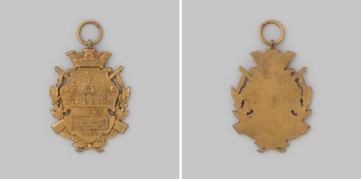 Carrying badge for the civic guard