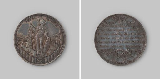 Memorial Medal in Amsterdam, Issued by the Magistrate to Captain Jan Six and his Civic Guards