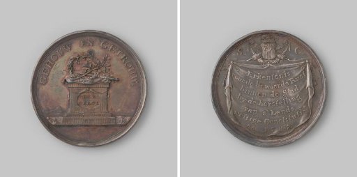 Medal of acknowledgement for the peacekeepers in Rotterdam