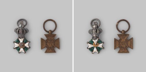Knight's Cross 4th Class of the Military Order of William for courage, prudence and loyalty