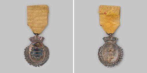 Decoration for honorable, long and actual service in the civic guard for non-commissioned officers and lower ranks