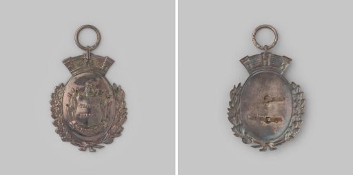 Decoration for honorable, long and actual service in the civic guard for non-commissioned officers and lower ranks