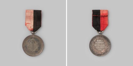 Prize medal of the National Shooting Competition in Amsterdam