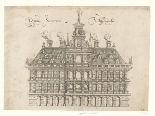 Old Town hall in Vlissingen