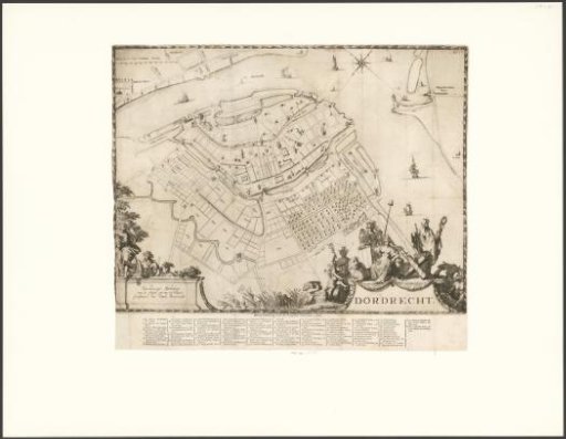 Plan of Dordrecht