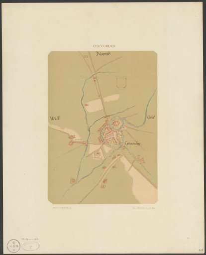 Plan of Coevorden