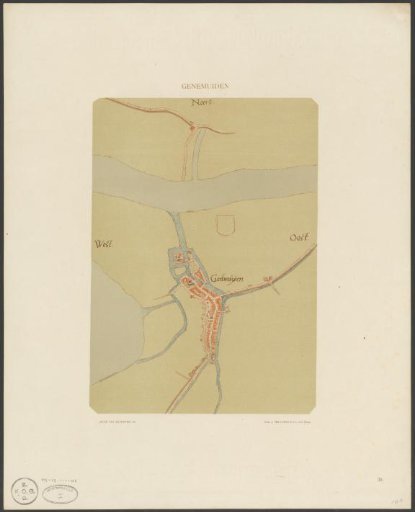 Plan of Genemuiden