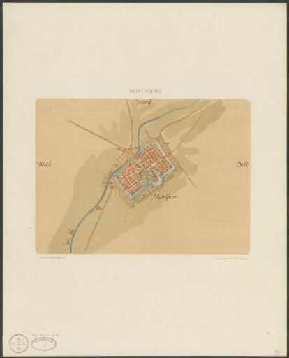Plan of Montfoort