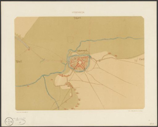 Plan of Steenwijk