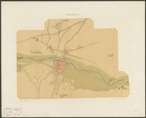 Plan of Valkenburg
