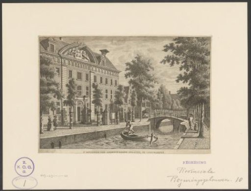 The College of the Deputed States, at Leeuwarden