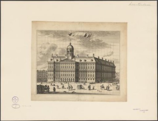 Town Hall on the Dam at Amsterdam