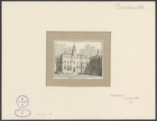 Town hall in Dordrecht