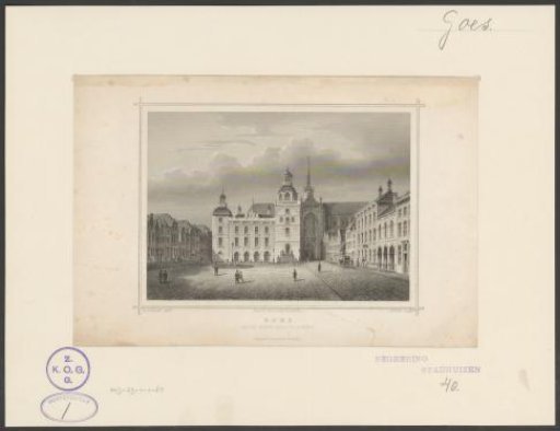 Goes. Great Market and Town Hall