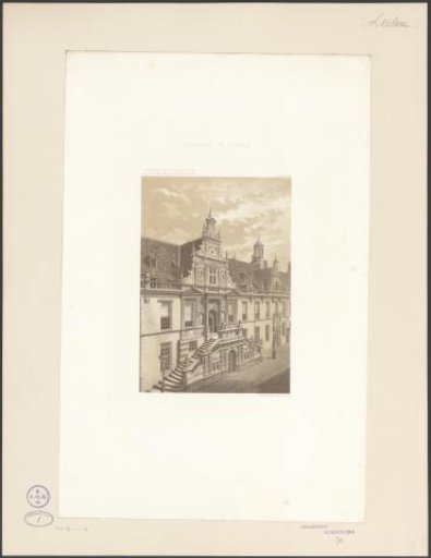 Town hall in Leiden