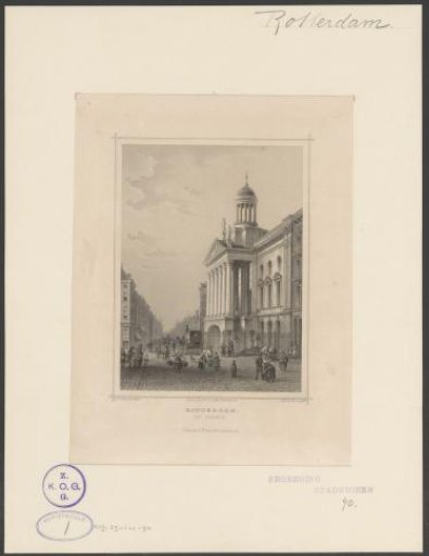 Rotterdam. The Town hall