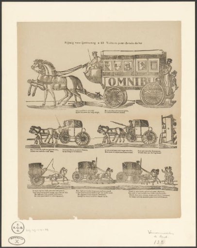 Horse bus and other carriages
