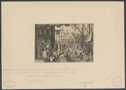 Catching and Smoking Herring at the Haringpakkerstoren, ca. 1600