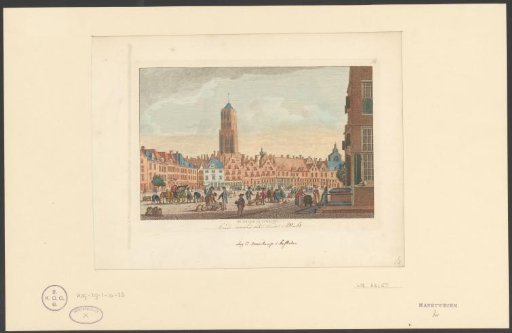 View of the Neude in Utrecht