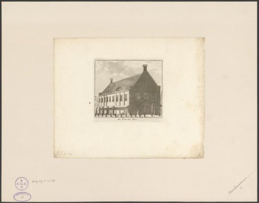 View of the Meat Hall on the Butter Market in Amsterdam