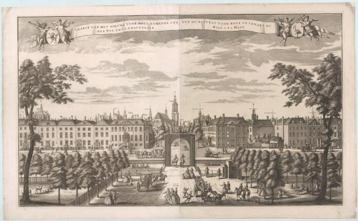 View of the Nieuwe Voorhout
