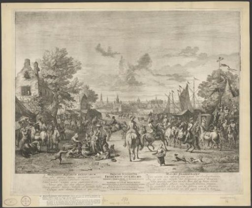 Horse market, ca. 1702