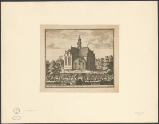 View of the Noorderkerk in Amsterdam