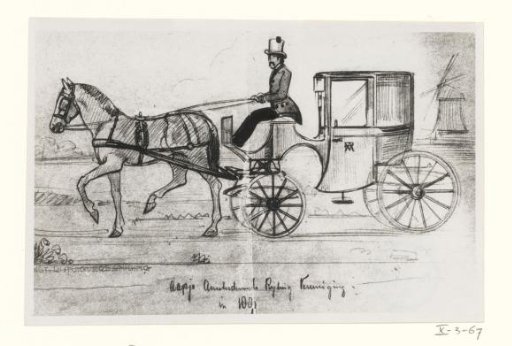Reproduction of the Aapje Amsterdam Carriage Association