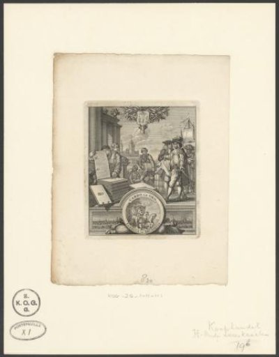 Trade Label of a Woolen Factory in Brussels