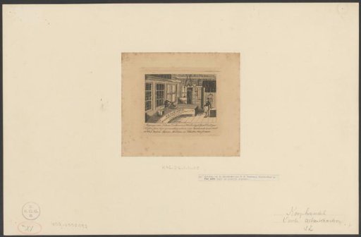 Trade label of D.H. Dahleman