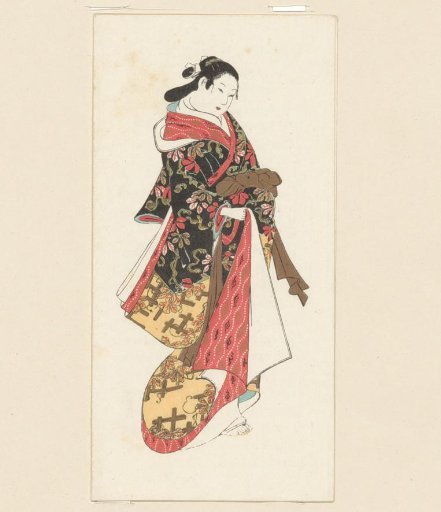 Woman in a kimono