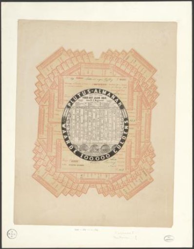 Calendar Leaf, 1858