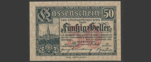 Eight Emergency Banknotes, ca. 1920