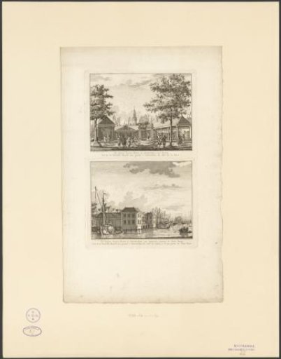 View of the Grain Exchange in Amsterdam